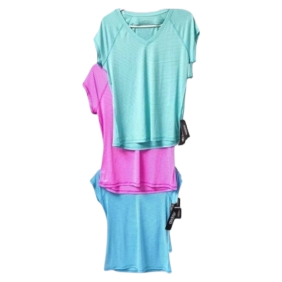 3 Ideology RapidDry V-Neck Workout Tops NWT Athletic Bundle - Picture 2 of 13